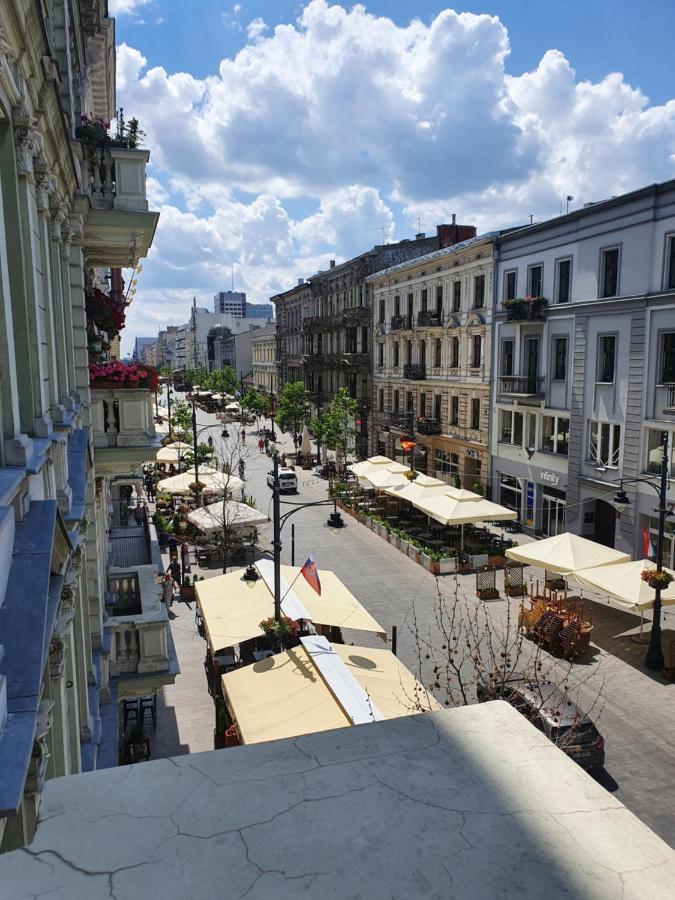 Prestige Aparthotel Piotrkowska 82 - Wyjatkowy Widok Na Deptak Łódź Exteriör bild
